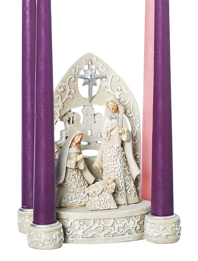 Picture of Holy Family Advent Wreath