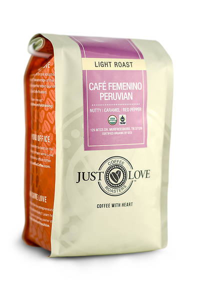 Picture of Just Love Café Femenino Peruvian Light Roast Ground Coffee