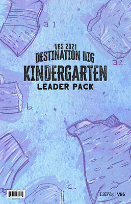 Picture of Vacation Bible School VBS 2021 Destination Dig Unearthing the Truth About Jesus Kindergarten Leader Pack