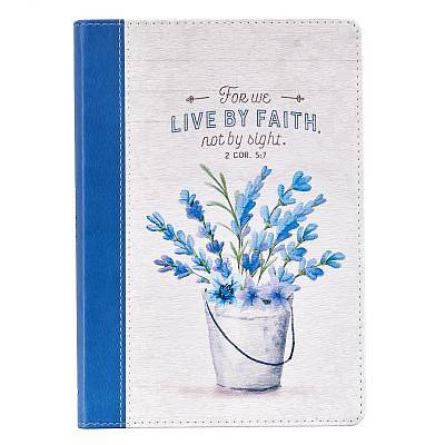 Picture of Live by Faith Thinline Lux-Leather Journal