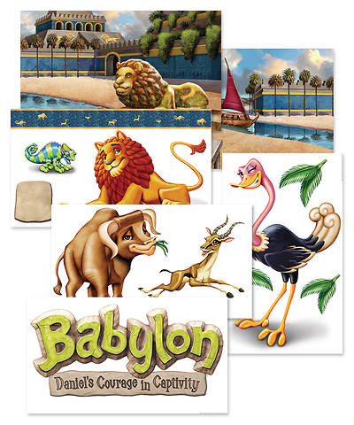 Picture of Vacation Bible School (VBS) 2018 Babylon Giant Decorating Posters - Set of 6