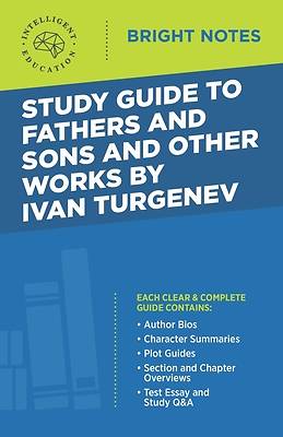 Picture of Study Guide to Fathers and Sons and Other Works by Ivan Turgenev