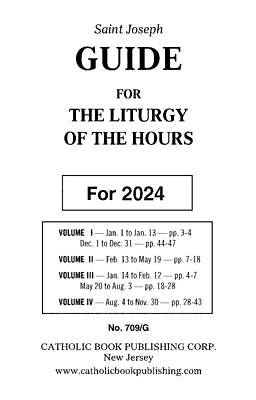 Picture of Liturgy of the Hours Guide 2024 Large Type