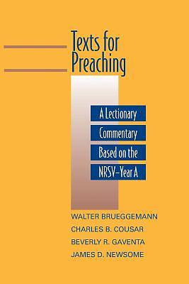 Picture of Texts for Preaching - Year a