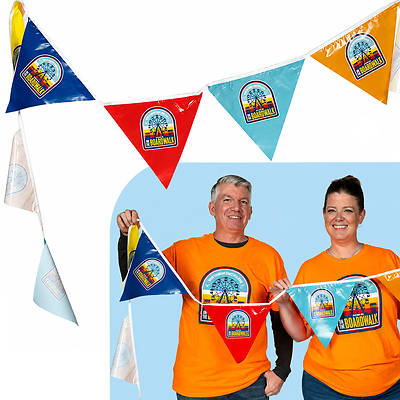 Picture of VBS 2027 On the Boardwalk Logo String Flags