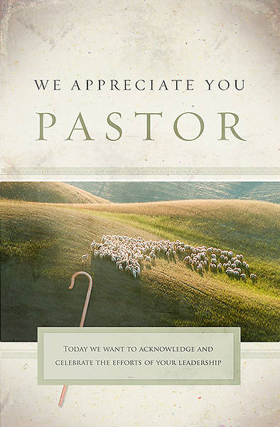Picture of Pastor Appreciation Bulletin - Pastor (Pack of 100)