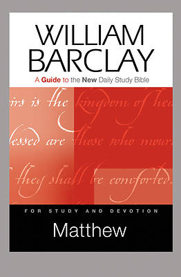 Picture of Matthew: A Guide to the New Daily Study Bible