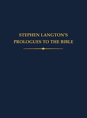 Picture of Stephen Langton's Prologues to the Bible