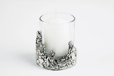 Picture of Christmas Votive Candle - Nativity