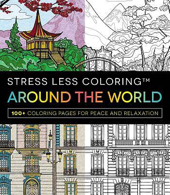 Picture of Stress Less Coloring - Around the World