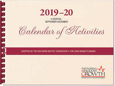 Picture of SBC 2019-20 Calendar of Activities