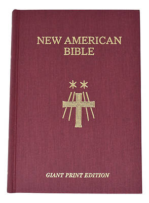 Picture of St. Joseph Giant Print Bible-Nab