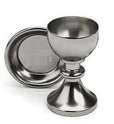 Picture of Artistic RW 490A Pastor's Chalice Set - Silvertone