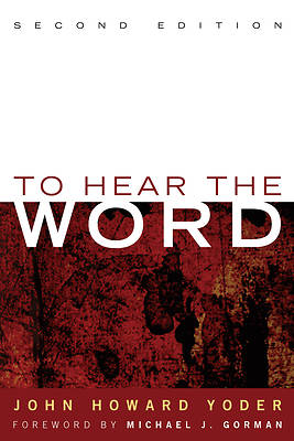 Picture of To Hear the Word - Second Edition