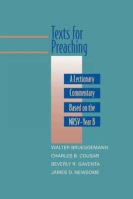 Picture of Texts for Preaching - Year B