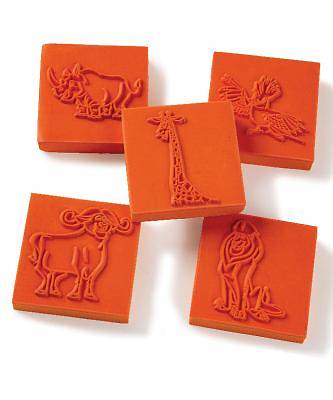 Picture of Vacation Bible School (VBS19) Roar Bible Buddy Stampers (set of 5)