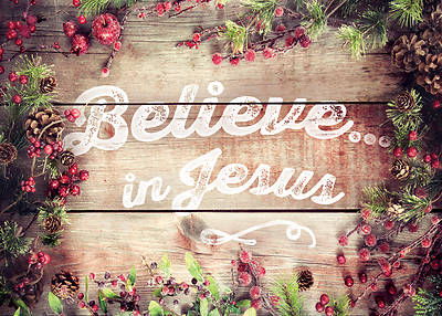 Picture of Believe  Christmas Boxed Cards- Solid Pack