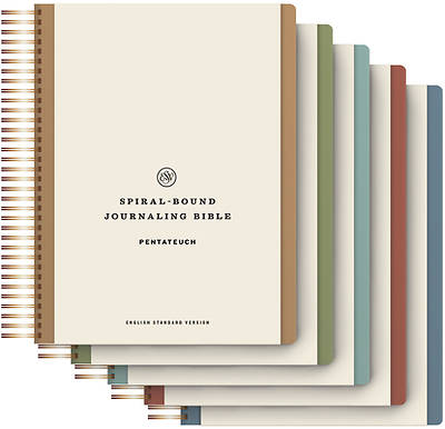 Picture of ESV Spiral-Bound Journaling Bible, Five-Volume Set (Hardcover)
