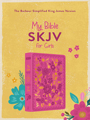 Picture of My Bible Skjv for Girls (Pink and Gold Florals)