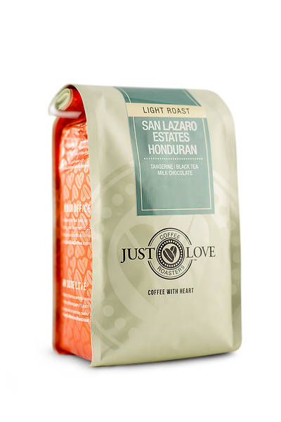 Picture of Just Love San Lazaro Estates Honduran Light Roast Ground Coffee