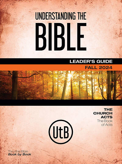 Picture of Echoes Adult Understanding The Bible Leader Guide Fall