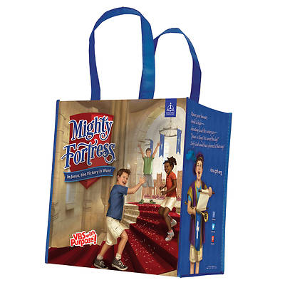 Picture of Vacation Bible School (VBS) 2017 Mighty Fortress Mighty Fortress Tote bag Pack of 5