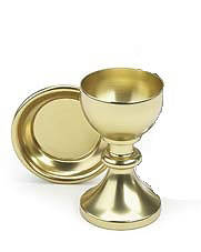 Picture of Artistic RW 490AB Pastor's Chalice Set - Brasstone