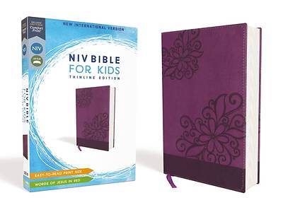 Picture of NIV Bible for Kids, Imitation Leather, Purple