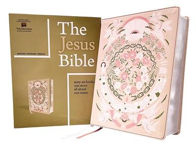 Picture of The Jesus Bible Artist Edition, Esv, Leathersoft, Peach Floral