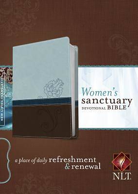 Picture of Women's Sanctuary Devotional Bible-NLT
