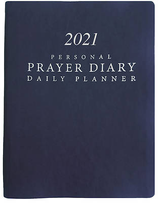 Picture of 2021 Personal Prayer Diary and Daily Planner - Blue (Smooth)
