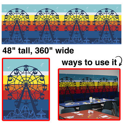 Picture of VBS 2027 On the Boardwalk Wall Background
