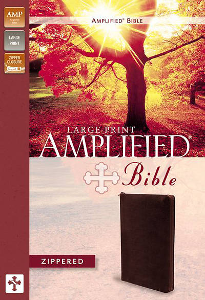 Picture of Amplified Zippered Collection Bible, Large Print