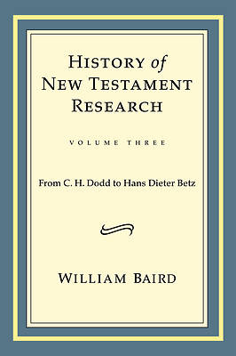 Picture of History of New Testament Research, Vol. 3