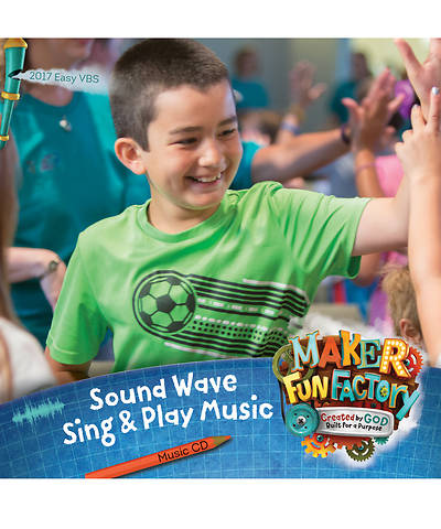 Picture of Vacation Bible School (VBS) 2017 Maker Fun Factory Sound Wave Sing & Play Music CD