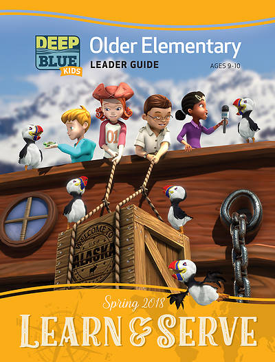 Picture of Deep Blue Kids Learn & Serve Older Elementary Leader Guide Spring 2018