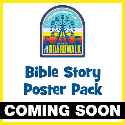Picture of VBS 2027 On the Boardwalk Bible Story Poster Pack