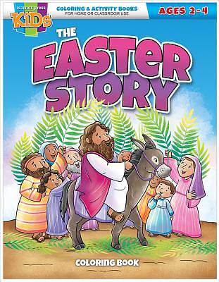 Picture of Kid/Fam Ministry Color and ACT Bks - Seasonal - The Easter Story (2-4)