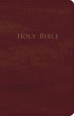 Picture of KJV Personal Size Giant Print Reference Bible Burgundy, Bonded Leather