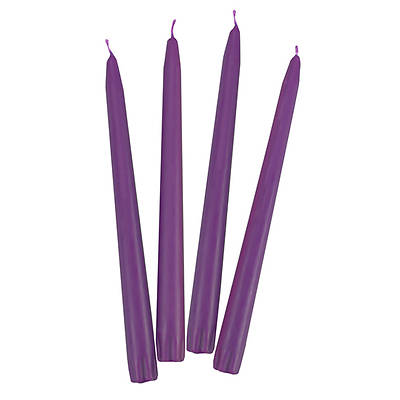Picture of Advent Candle 10" X 7/8" Purple (Set of 4)