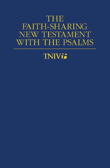Picture of Today's New International Version Faith-Sharing New Testament Bible with Psalms
