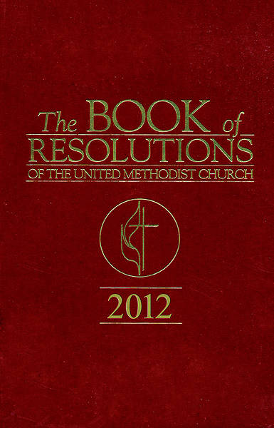 Picture of The Book of Resolutions of The United Methodist Church 2012 - Downloadable PDF Edition