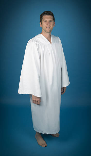 Picture of Pleated Baptismal Gown for Men