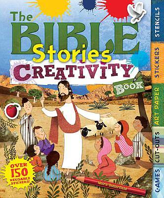 Picture of The Bible Stories Creativity Book [With Stencils and Art Paper]