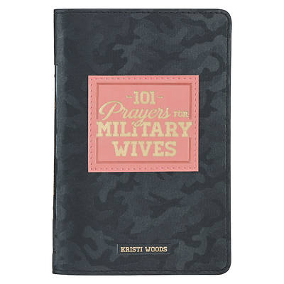 Picture of 101 Prayers for Military Wives Faux Leather Gift Book