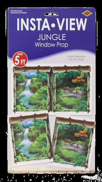 Picture of Vacation Bible School VBS 2021 Rainforest Window 3'2" x 5'2"