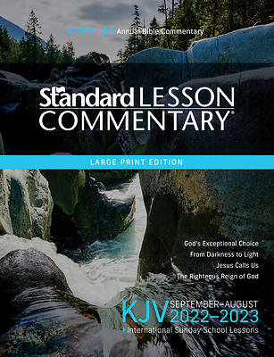 Picture of KJV Standard Lesson Commentary Large Print 2022-2023