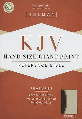 Picture of Hand Size Giant Pring Reference Bible-KJV