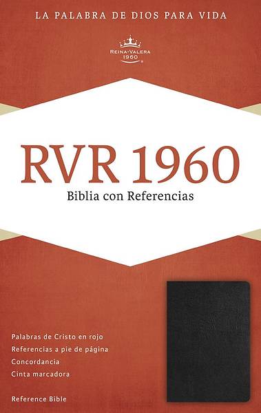 Picture of Rvr 1960 Biblia Con Referencias, Negro Piel Fabricada