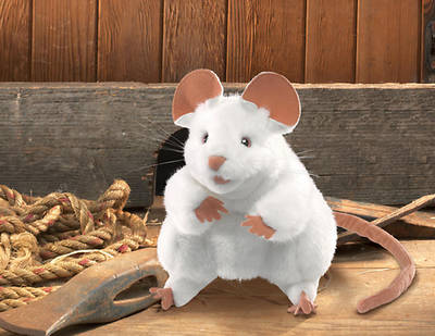 Picture of White Mouse Puppet